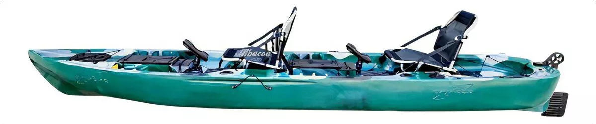 Caiaque Pesca 2 Lugares Mero Duplo Combo Carrinho Caiaker