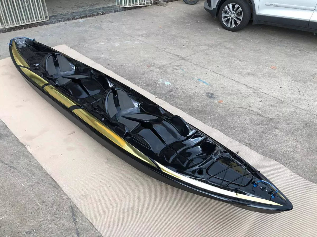 Caiaque Duplo K2 Pró Fibra 2 Lugares + Brinde