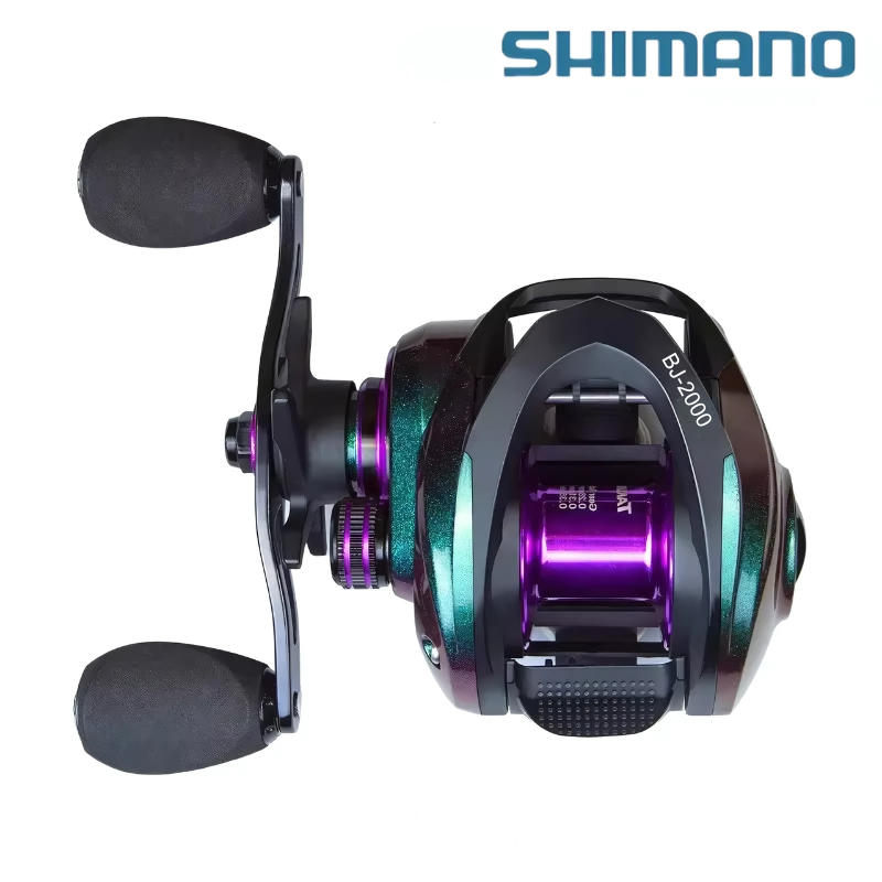 Carretilha Shimano BJ2000 Drag 8kg Recolhimento 7.2:1 + Óculos De Sol Polarizado Grátis