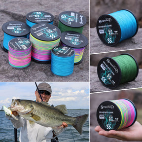 Linha Multifilamento Sougayilang Kingpesque 9 Fios 300m-500m
