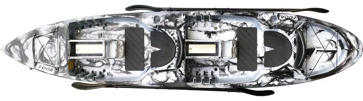 Caiaque Duplo New Foca Standard + Brinde