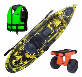 Caiaque Duplo New Foca Standard + Brinde