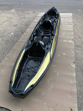 Caiaque Duplo K2 Pró Fibra 2 Lugares + Brinde