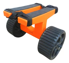 Caiaque Pesca 2 Lugares Mero Duplo Combo Carrinho Caiaker