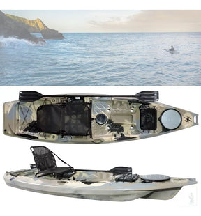 Caiaque Flash Da Milha Náutica Com Remo E Cadeira