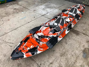 Caiaque Duplo K2 Pró Fibra 2 Lugares