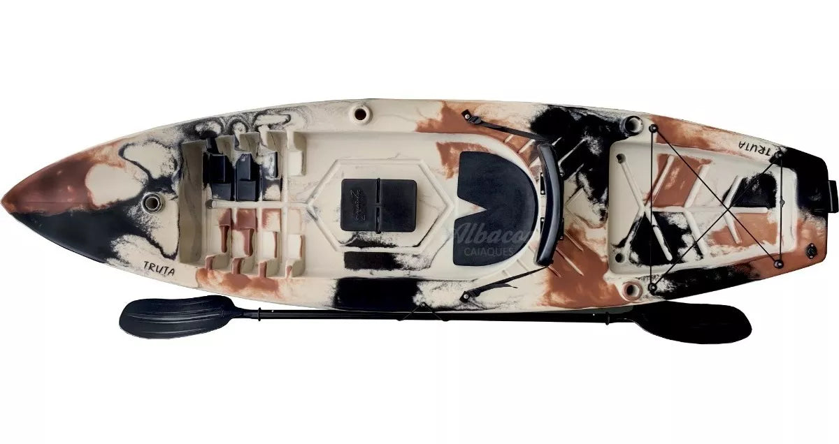 Caiaque Truta Pesca E Lazer Caiaker + Colete