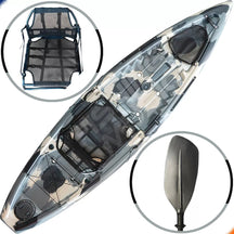 Caiaque De Pesca Tuna Pro - Cadeira Pro - Remo - Hidro2eko