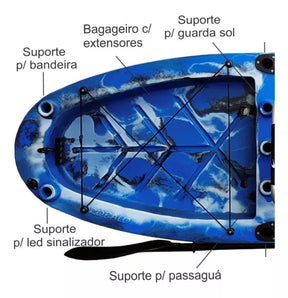 Caiaque Robalo Pro Caiaker Pesca Camu