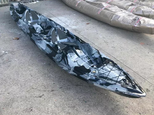 Caiaque Duplo K2 Pró Fibra 2 Lugares