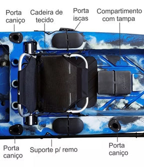 Caiaque Robalo Pro Caiaker Pesca Camu