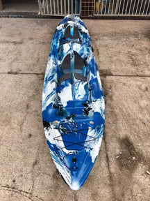 Caiaque Duplo K2 Pró Fibra 2 Lugares