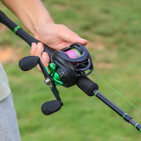 Kit Completo De Pesca Sougayilang Vara Fibra De Carbono Carretilha Drag 10kg Carretel De Linha Isca Artificial