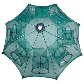 Armadilha Para Peixe e Camarão Portátil Automática 4 a 20 Buraco